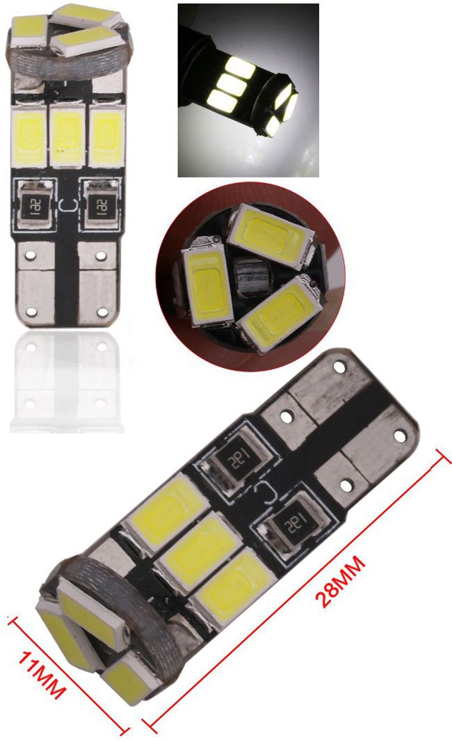 Bombilla T10 Canbus 9 Led